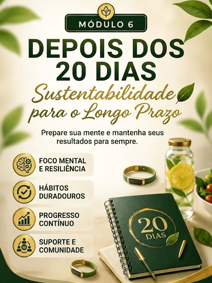 Módulo 06: DEPOIS DOS 20 DIAS